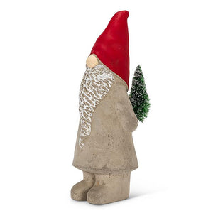 Large Gnome with Tree