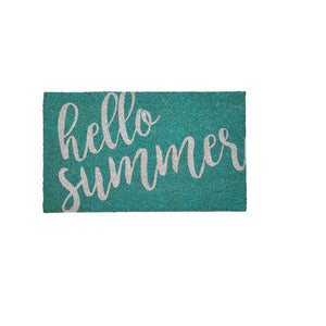 Printed Floor Mat - Hello Summer