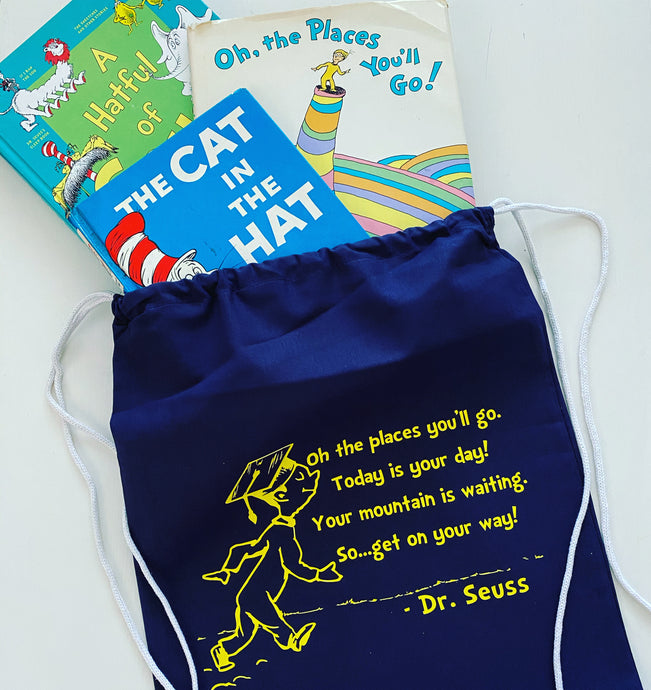 Drawstring Bag - Dr. Seuss