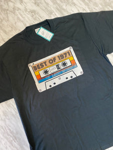 retro tshirt cassette tape birthday