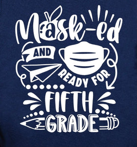 Back-to-school Tshirt: Kindergarten to Grade 5