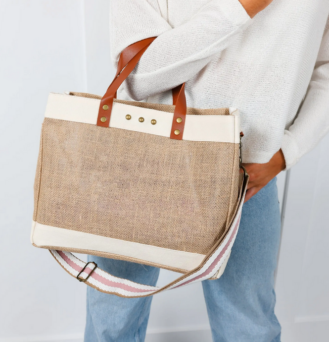 French Jute Tote