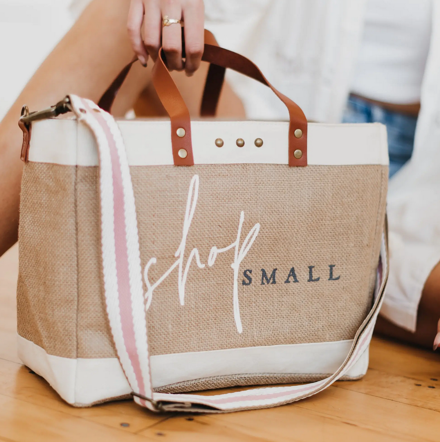 Shop Small French Jute Tote