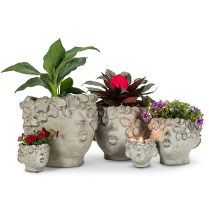 Small Kissing Face Planter