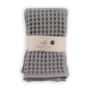 Waffle Face Towel - Pack of 3