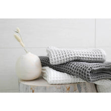 Load image into Gallery viewer, Waffle Towel - White