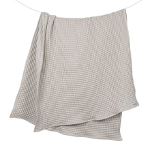 Load image into Gallery viewer, Waffle Towel - Light Grey