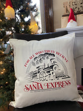 Load image into Gallery viewer, Santa Express Pillow