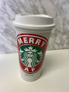 MERRY AF hot cup