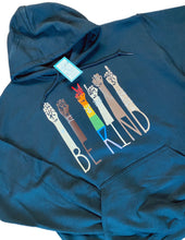 Load image into Gallery viewer, BE KIND: Sign Language and Pride Hoodie