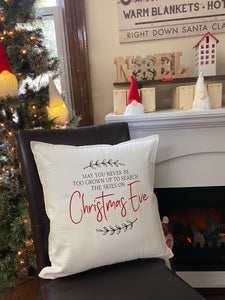 Christmas Eve Pillow