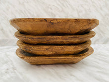 Load image into Gallery viewer, Petite Wood Dough Bowl