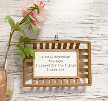 Load image into Gallery viewer, Rectangular Tobacco Basket Sign